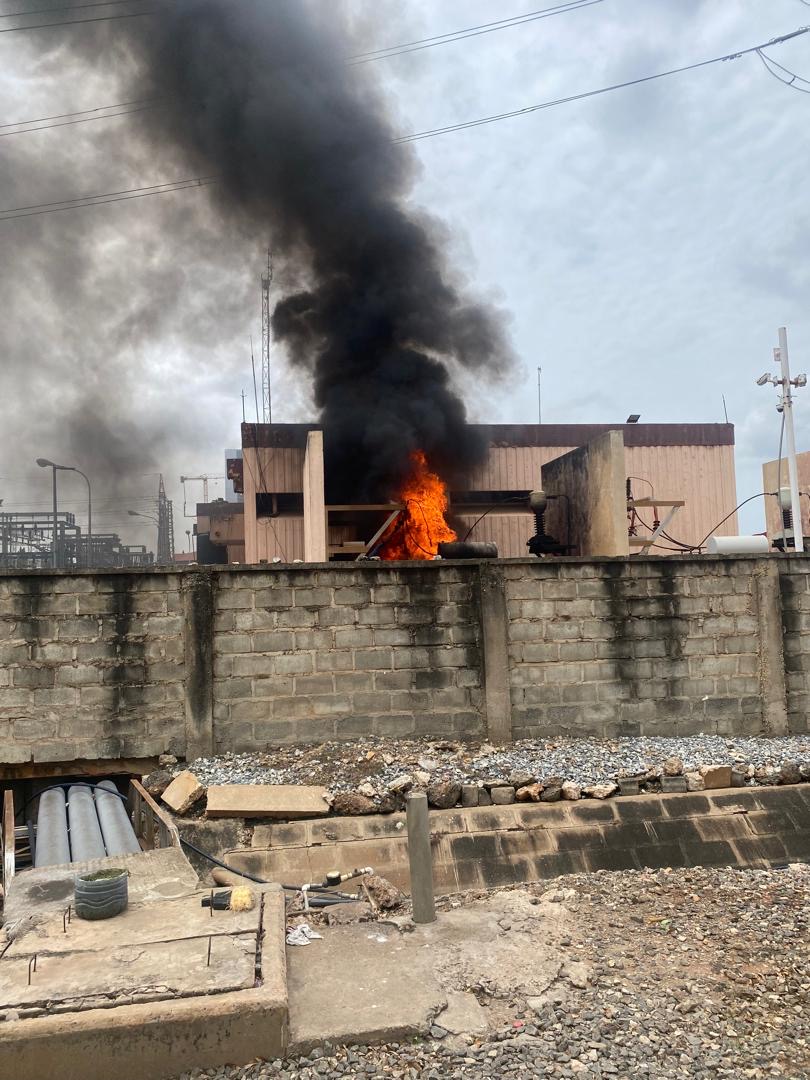 Fire at Dzorwulu Bulk Supply Point Triggers Power Outages in Accra Fire at Dzorwulu Bulk Supply Point Triggers Power Outages in Accra