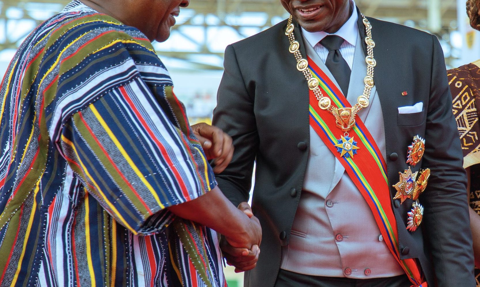Mahama returns to Accra after participating in historic investiture of Gabon President