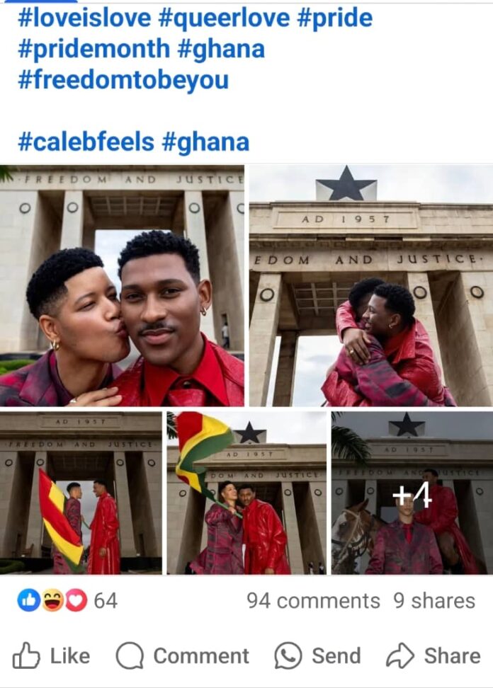 Why These LGBTQ+ Images at Ghana’s Independence Square Are Sparking Nationwide Debate Why These LGBTQ+ Images at Ghana’s Independence Square Are Sparking Nationwide Debate