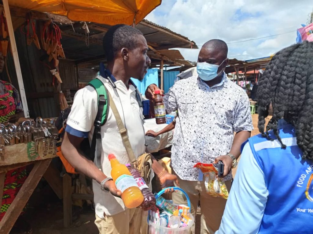 FDA Removes Unregistered Products from Bolgatanga Market to Safeguard Public Health FDA Removes Unregistered Products from Bolgatanga Market to Safeguard Public Health