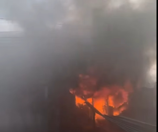 Fire Erupts at Madina Market, Prompting Emergency Response in Accra