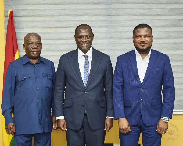 Ghana’s Minerals Commission Engages Lands Minister in Strategic Review