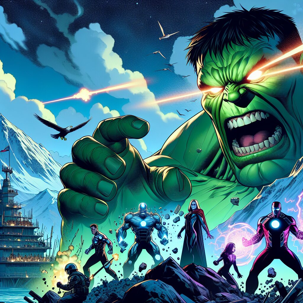 X-Men Confront Infernal Hulk as Tensions Rise in Marvel Universe