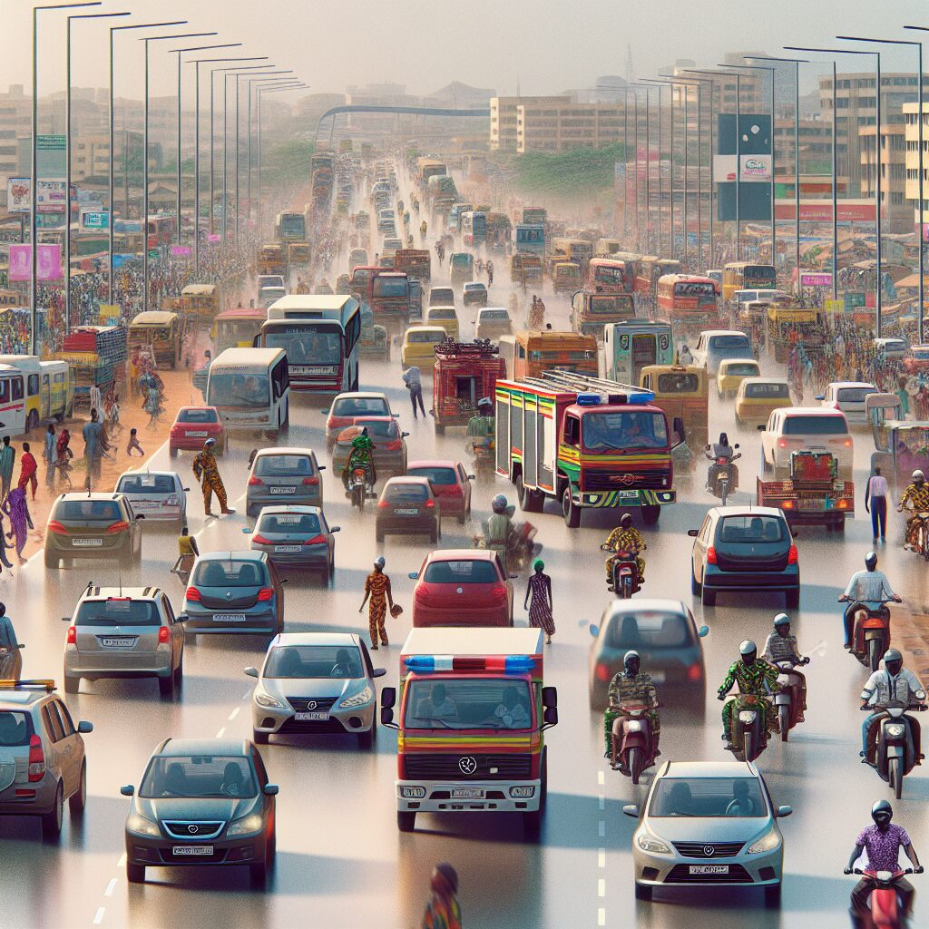 Fire Deaths Halve While Road Accidents Intensify in Ghana