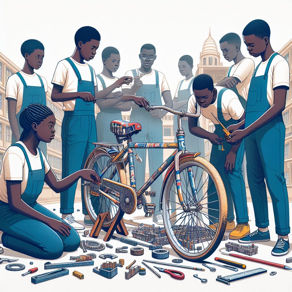 Accra Students Innovate with Locally Assembled Bicycle