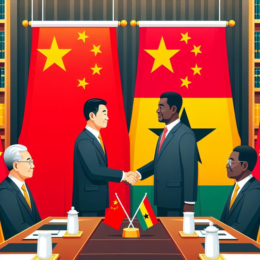 Chinese Envoy and Ghana’s Interior Minister Discuss Enhanced Ties