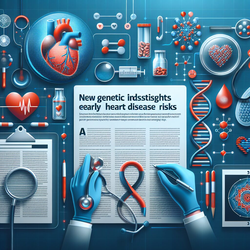 New Genetic Insights Reveal Early Heart Disease Risks