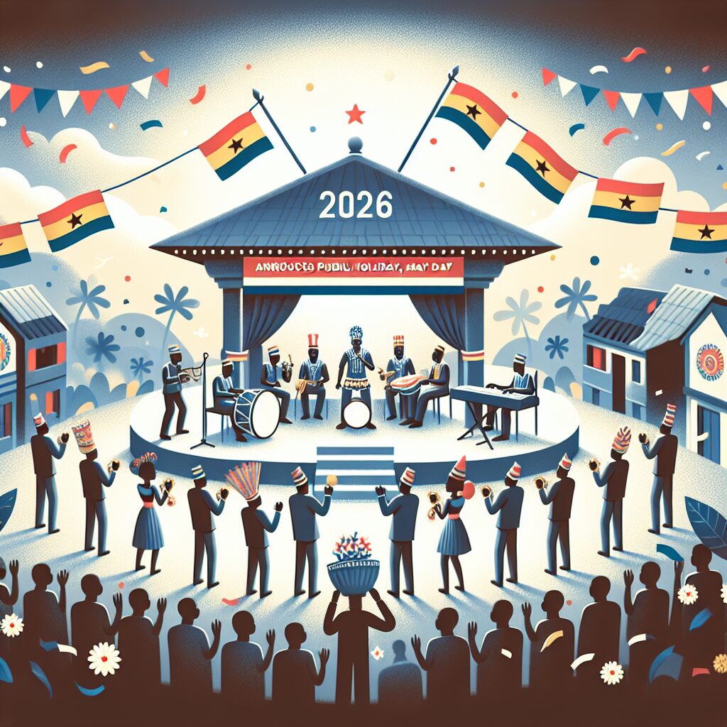 Ghana Announces Public Holidays for 2026, Including May Day